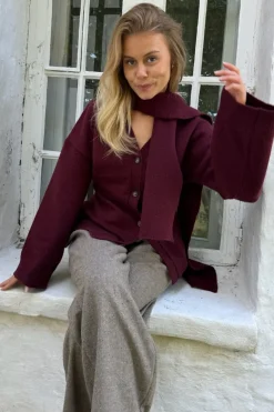 BYIC Karmaic Fitted Cardigan H095-3< Bluser & Skjorter|Strik