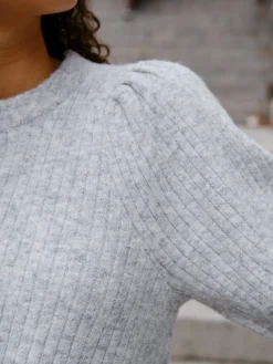 Neo Noir Kelsey Knit Blouse 164539< Bluser & Skjorter