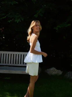 Neo Noir Khloe C Poplin Top 165515< T-Shirts & Toppe