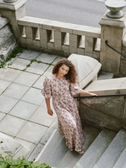 Neo Noir Kikka Wild Rose Dress 164910< Kjoler