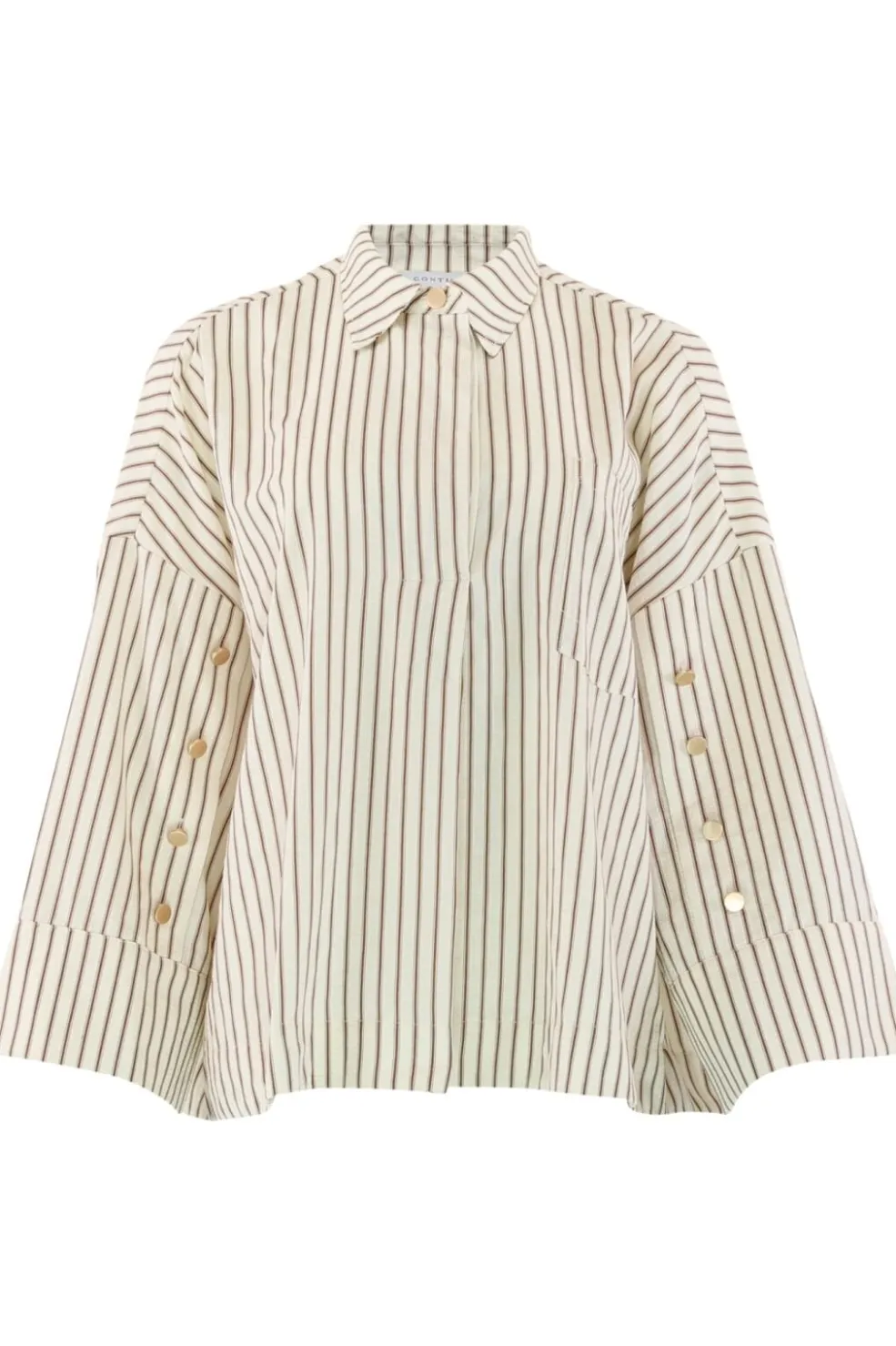 Klara L/S Brown Stripe 14986*Continue