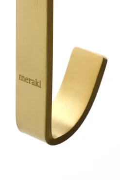 Knage, Thapsus, Børstet messing finish*Meraki Clearance