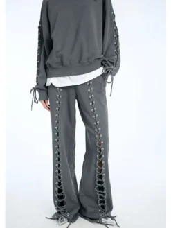 Lacing Sweatpants 1143891205*Rotate Best