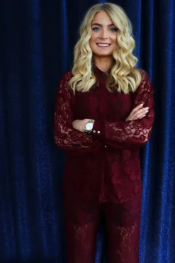 Liberte Lacy Ls Shirt 22270< Sæt 🛍️|Bluser & Skjorter