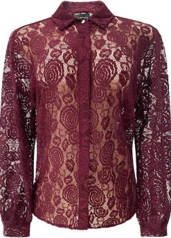 Liberte Lacy Ls Shirt 22270< Sæt 🛍️|Bluser & Skjorter