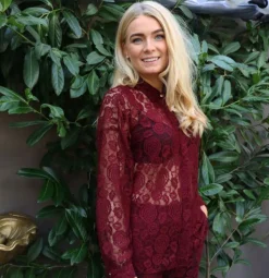 Liberte Lacy Ls Shirt 22270< Sæt 🛍️|Bluser & Skjorter