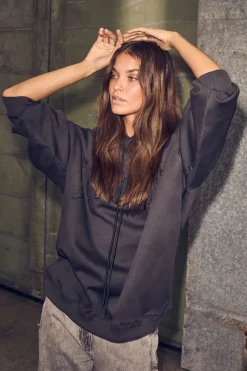 Haute L'Amitié L'Amitié Application Hoodie HL10372< Sweatsæt & Comfy Wear|Bluser & Skjorter