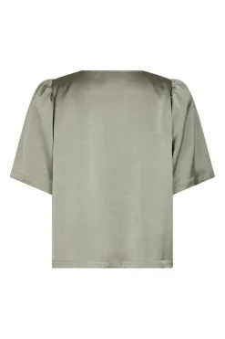 Largo Heavy Sateen Blouse 160108*Neo Noir Online