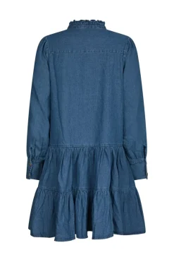 Neo Noir Latifana Denim Dress 166987< Kjoler|Ammevenligt Tøj