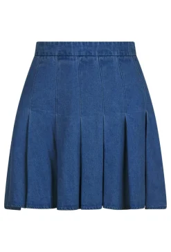 Neo Noir Laurina Denim Skirt< Nederdele