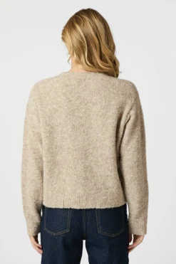 Neo Noir Lavanda Boucle Knit Cardigan 164894< Cardigans|Ammevenligt Tøj