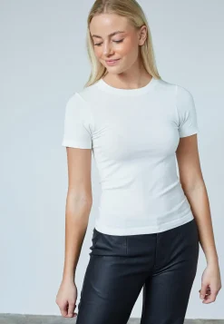 Sisters Point Lay-Tee 19283< T-Shirts & Toppe|Træningstøj