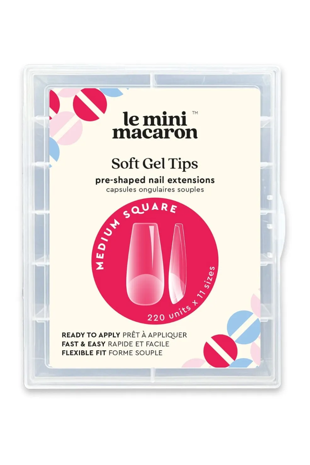 Le Gel Nail Tips (220 Stk) GNT006*Le Mini Macaron Online
