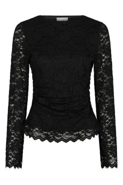 Neo Noir Lenida Lace Blouse 166833< Bluser & Skjorter