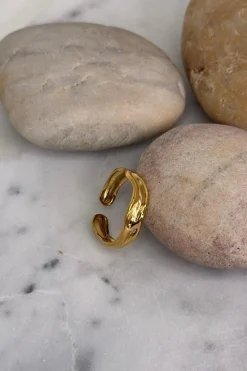 Mellow Moon Lilly Ring< Ringe