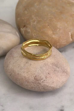 Mellow Moon Lilly Ring< Ringe