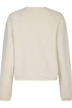 Limo Fluffy Knit Cardigan 161963*Neo Noir Outlet