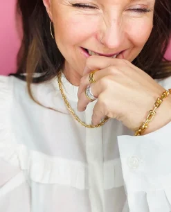 Link Necklace*Mellow Moon New