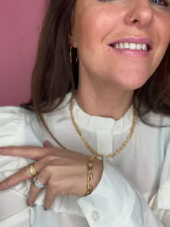 Link Necklace*Mellow Moon New