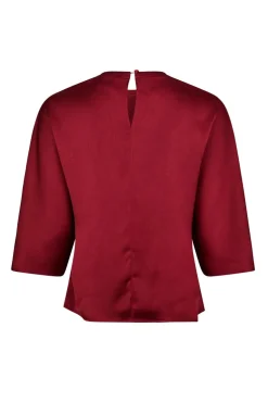 Liora Heavy Sateen Blouse 165567*Neo Noir