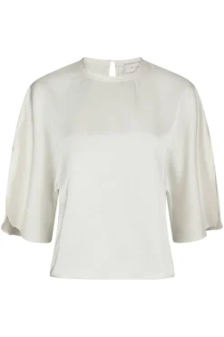 Neo Noir Liora Heavy Sateen Blouse 165567< Bluser & Skjorter