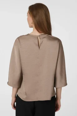 Neo Noir Liora Heavy Sateen Blouse 165567< Bluser & Skjorter