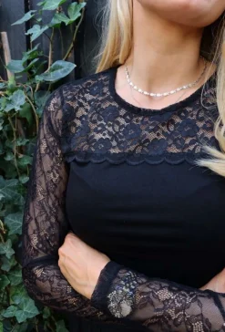 Lisa Ls Lace Blouse 2 22277*Liberte Outlet