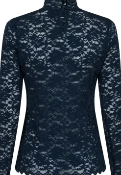 Neo Noir Liza Laceflower Blouse< Bluser & Skjorter