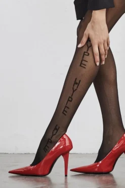 Hype The Detail Logo Leg 20App.< Strømper & Strømpebukser