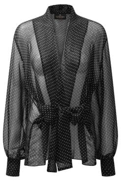 Karmamia Lola Wrap Blouse 2343< Bluser & Skjorter