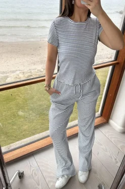 Lonnie Stripe Tee*Neo Noir Online