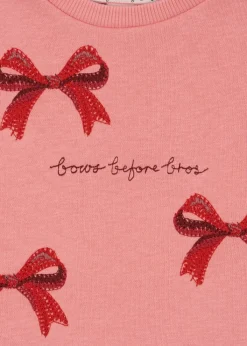 Lou Bow Sweat Dress Ocs Ks104341*Konges Sløjd