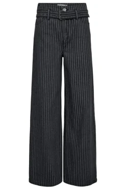 Lou Stripe Belt Jeans HL10175*Haute L'Amitié Hot