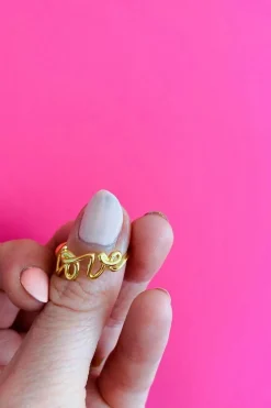 Mellow Moon Love Ring< Ringe