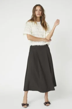 Co´Couture Lunacc Pocket Pleat Skirt 34222< Nederdele