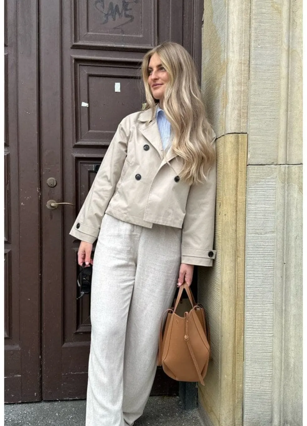 BYIC Lunaic Trenchcoat< Overtøj & Jakker