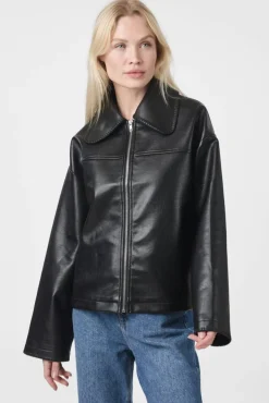 Neo Noir Lunara Collar Stitch Jacket 165668< Overtøj & Jakker