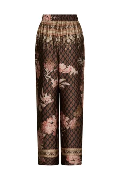 Neo Noir Lunet Botanical Border Pants 167030< Sæt 🛍️|Bukser, Jeans & Leggings