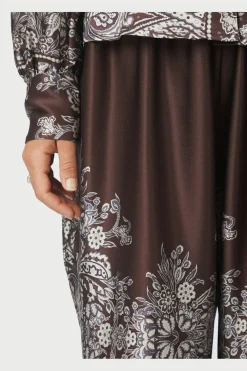 Neo Noir Lunet Paisley Border Pants 167274< Sæt 🛍️|Bukser, Jeans & Leggings