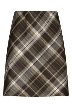 Neo Noir Lunna Check Skirt 165705< Nederdele