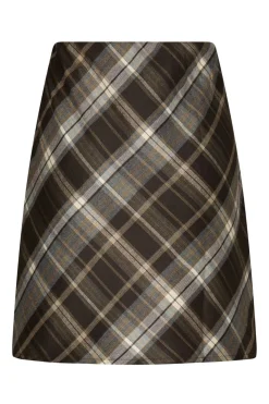 Neo Noir Lunna Check Skirt 165705< Nederdele