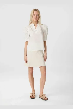 Lunna Linen Skirt 164827*Neo Noir New