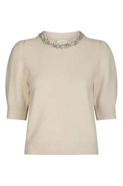 Maia Stone Knit Blouse 162914*Neo Noir New