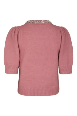 Neo Noir Maia Stone Knit Blouse 162914< Strik|Bluser & Skjorter