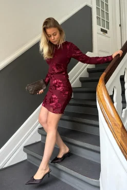 Majaic Mesh Dress A23773*BYIC Sale