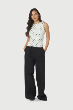 Malba Poplin Pants 165795*Neo Noir Discount