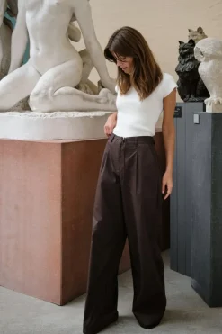 Malba Poplin Pants 165795*Neo Noir Outlet