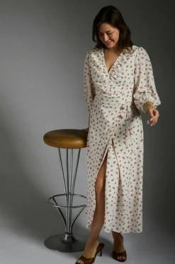 Neo Noir Malinga Simple Flower Dress 165409< Kjoler