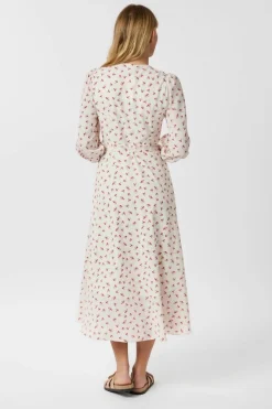 Neo Noir Malinga Simple Flower Dress 165409< Kjoler