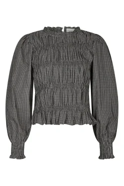 Neo Noir Marcia Check Blouse 166893< Bluser & Skjorter